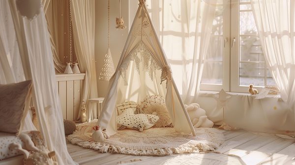 Tipi pour enfant : comment le monter dans une chambre ?